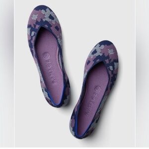 Rothy's the Flat with Rounded Toes- Violet Botanicamo (retired)